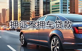 陵水押证不押车贷款